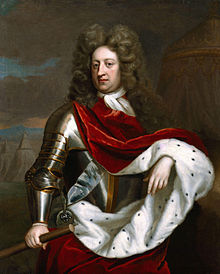 A portrait of Prince George of Denmark, husband of Queen Anne, by Michael Dahl circa 1705.